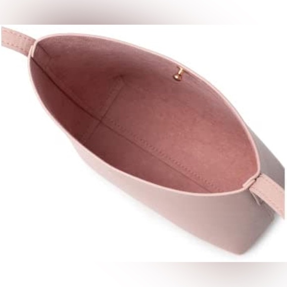 NWOT SAMARA Medium Crossbody Bag Peony/Dirty Pink. 9β X 8β Suede interior π - Picture 4 of 9